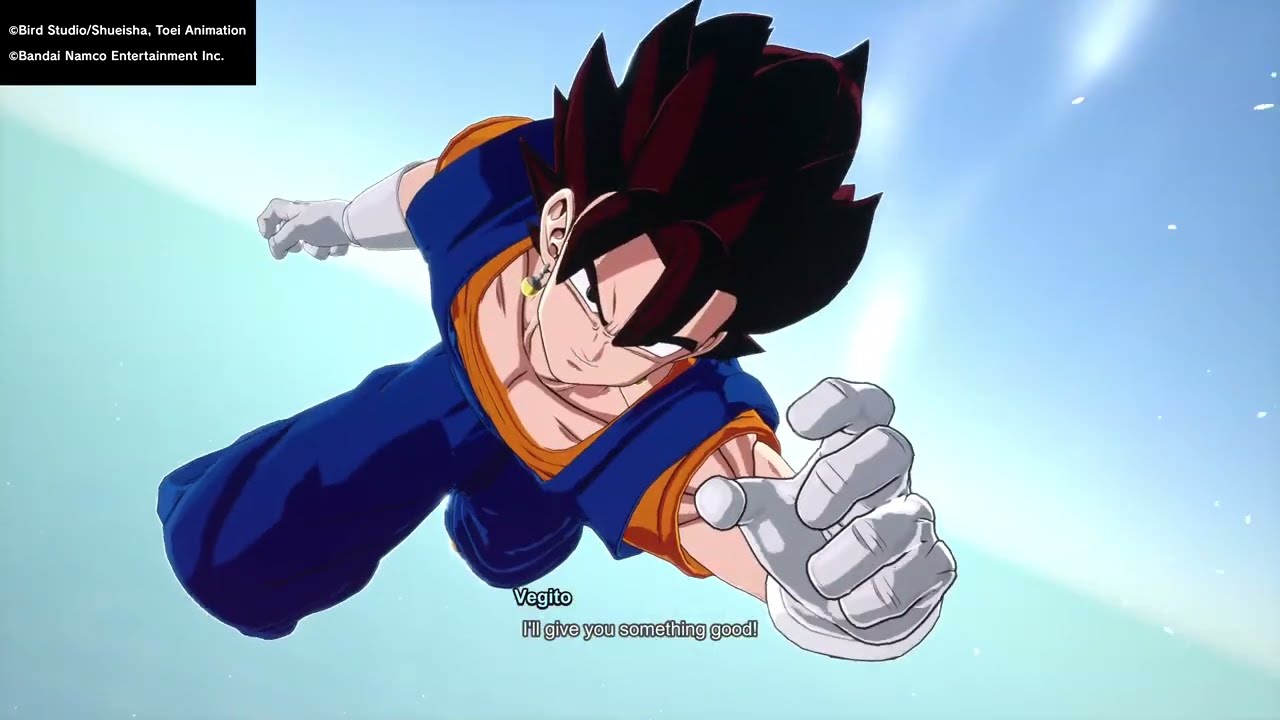 Vegito vs ssj4 gogeta sparking zero