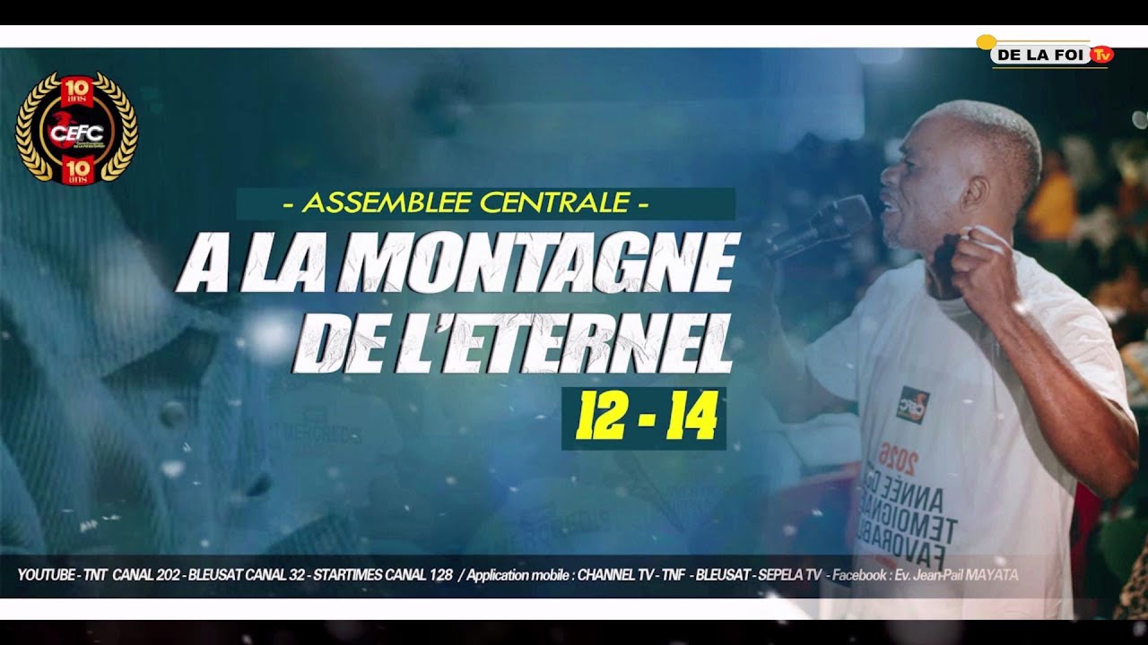 PRIERE A LA MONTAGNE DE L'ETERNEL DU LUNDI 02/02/2026
