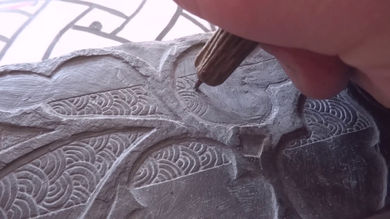 engraving on slate