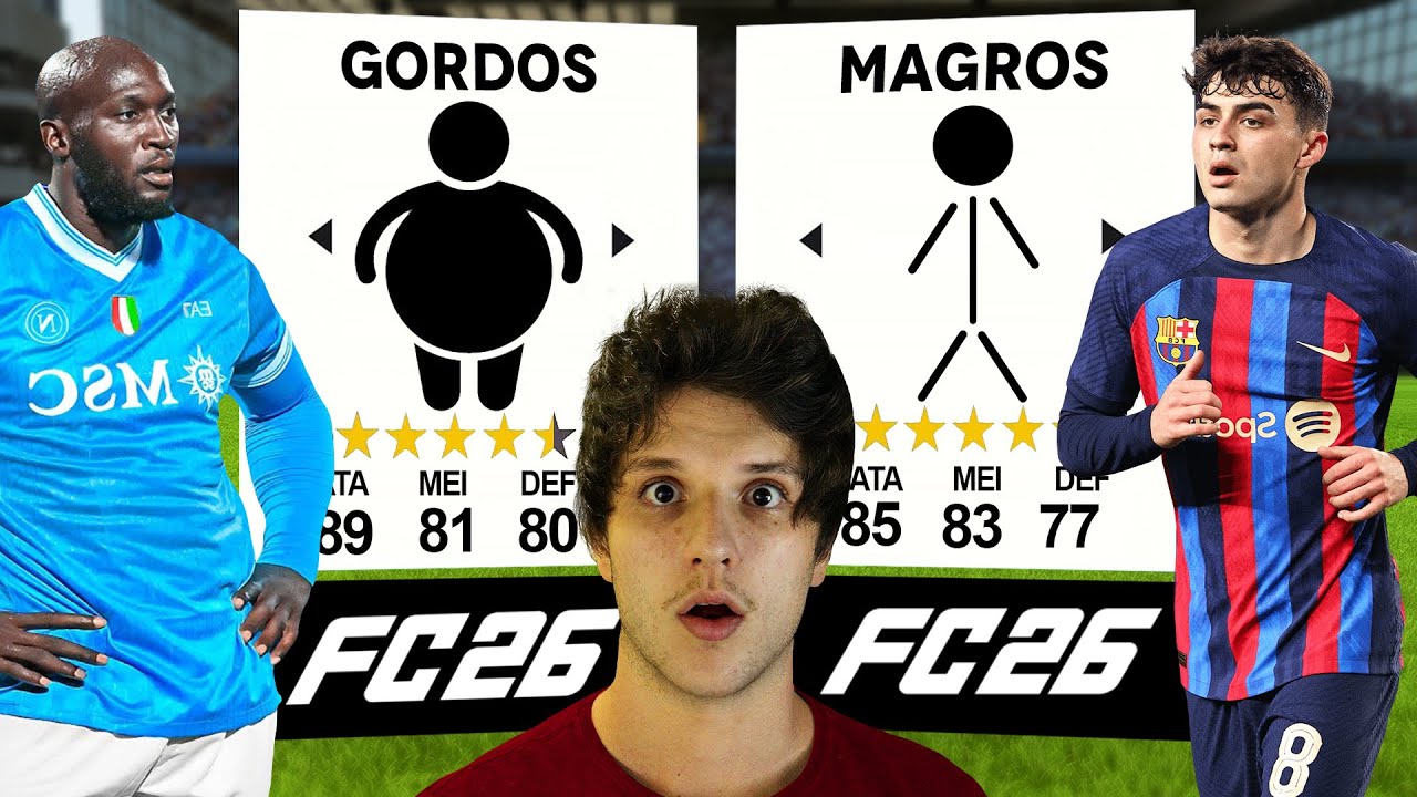 FIFA mas é Gordos vs Magros
