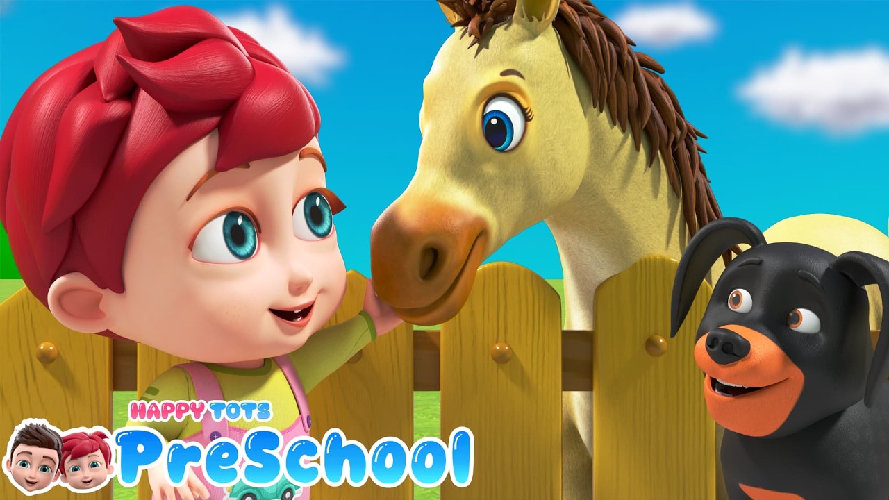 Old MacDonald Songs 🎶 | Popular Nursery Rhymes & Kids Songs | Happy Tots Preschool