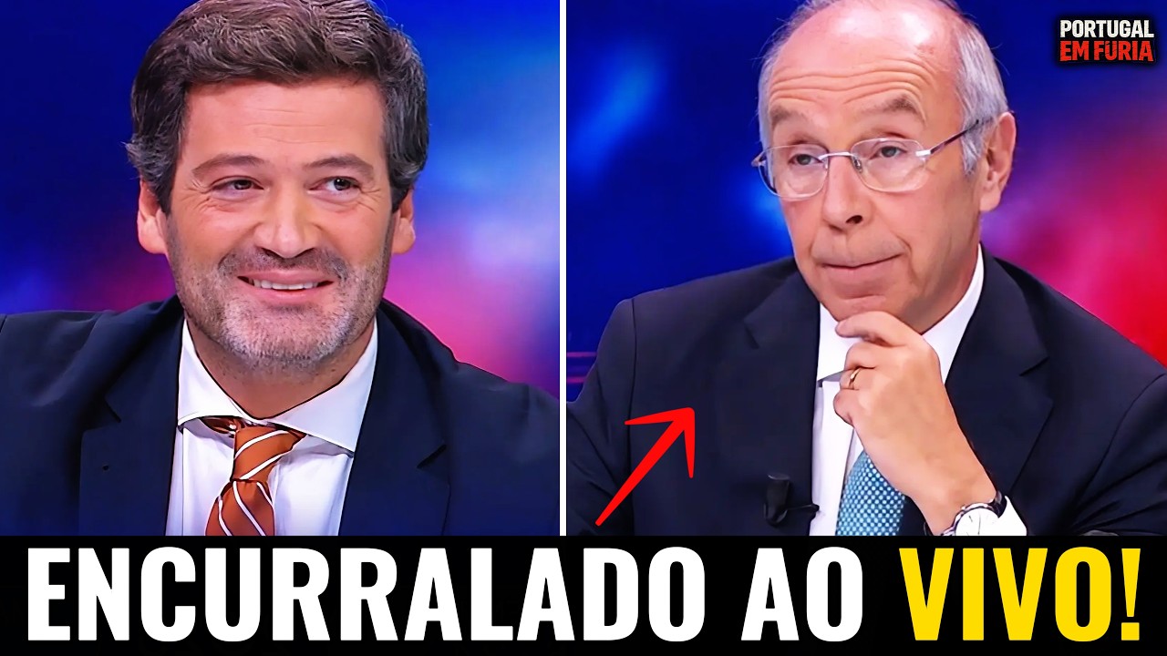 André Ventura Encurrala Marques Mendes em Direto ⚡