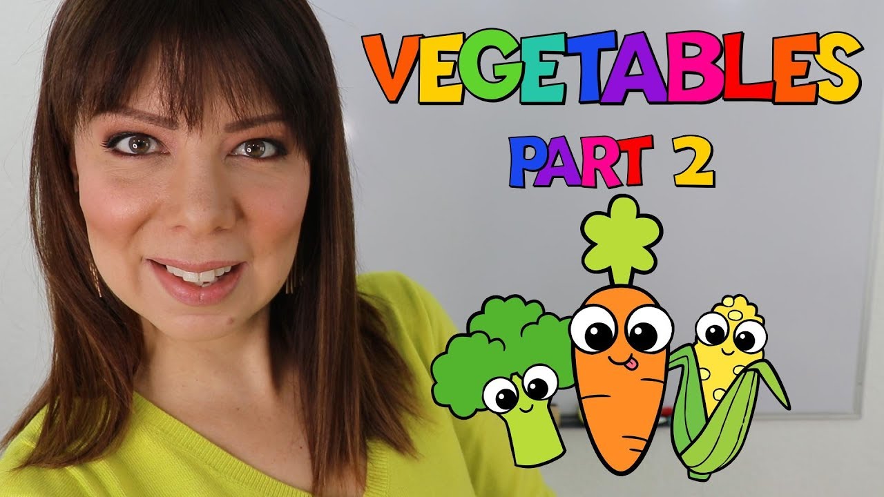 📚 VOCABULARIO VEGETALES CON PRONUNCIACION 🤓 LAS VERDURAS EN INGLES ESCRITURA Y PRONUNCIACION