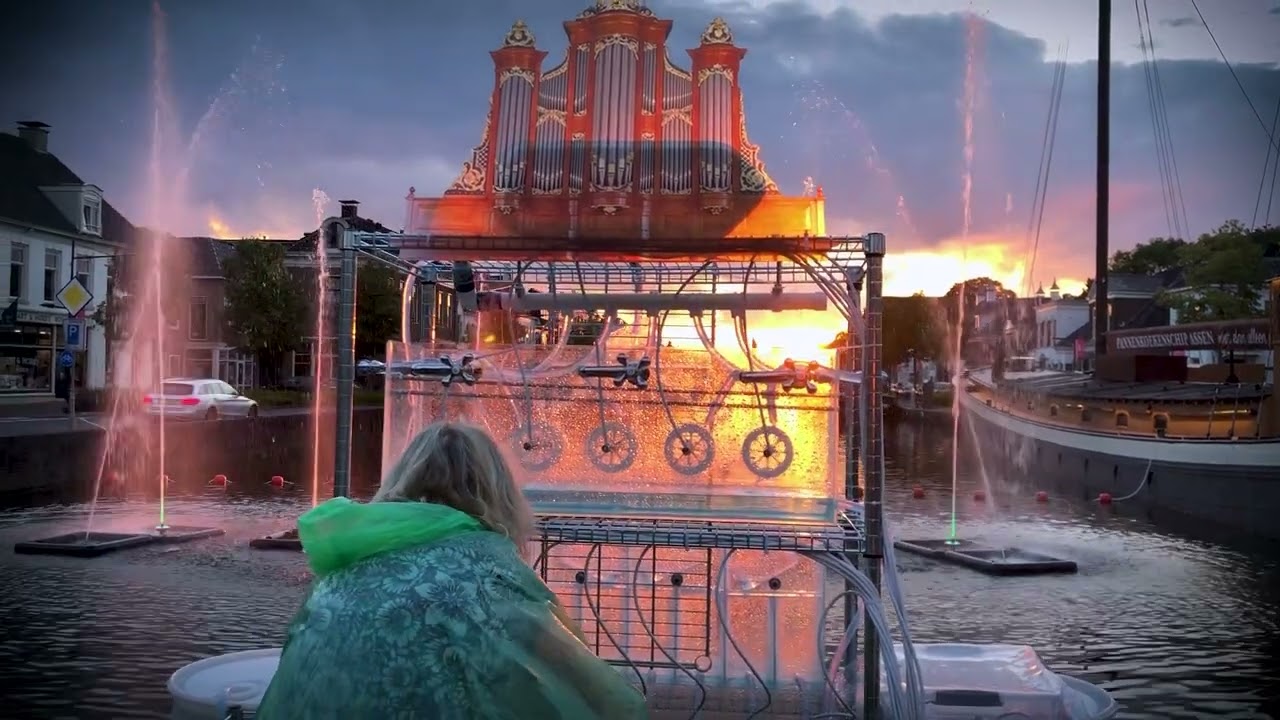 Waterorgel door Bijzonderfris.nl