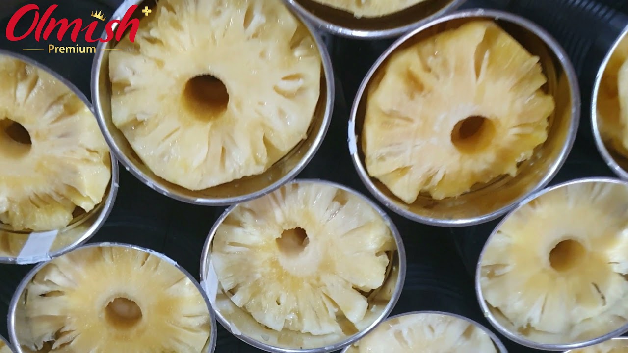 PINEAPPLE CANNED from FACTORY OF VIETNAM