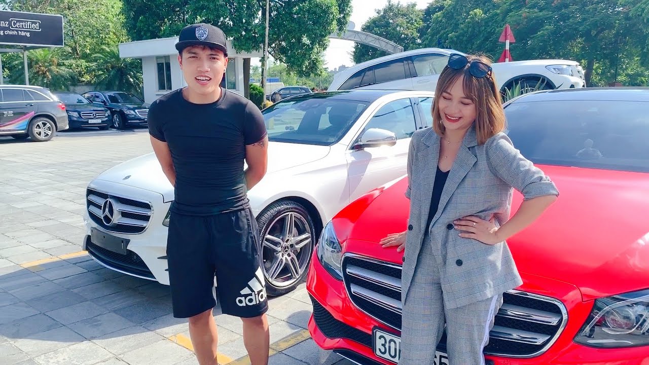 Trải Nghiệm Mercedes E350 Mới Của NTN VLOG - Mẹ Mật Được Lái Đầu Tiên Há Há