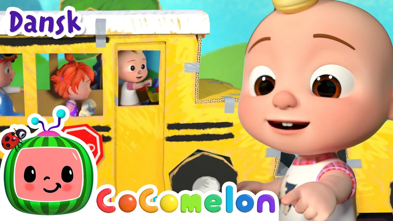 Bussens hjul | Børnesange for Babyer | CoComelon Dansk
