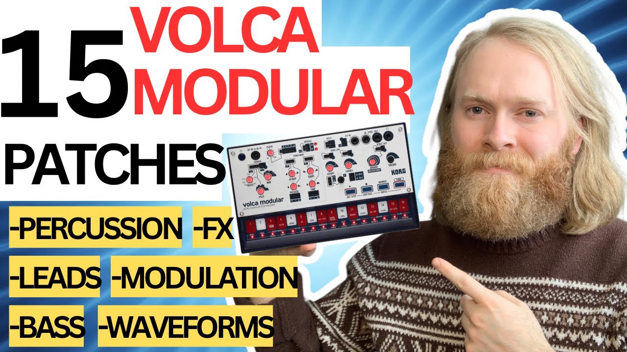 15 Volca Modular Patches (Leads, Bass, Modulation & More!)