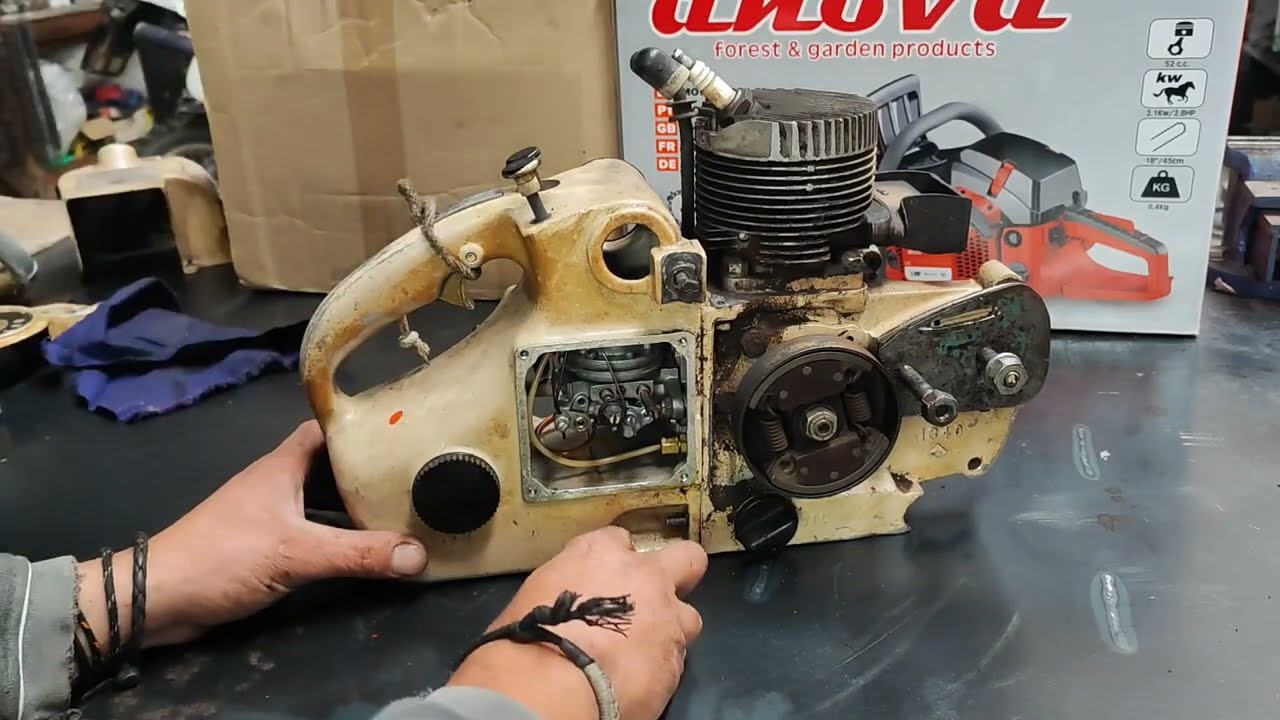 🛑Poulan mod.65 1968.🛑 AQUEL CADAVER QUE COMPRE EN ASTURIAS...FUNCIONARA??