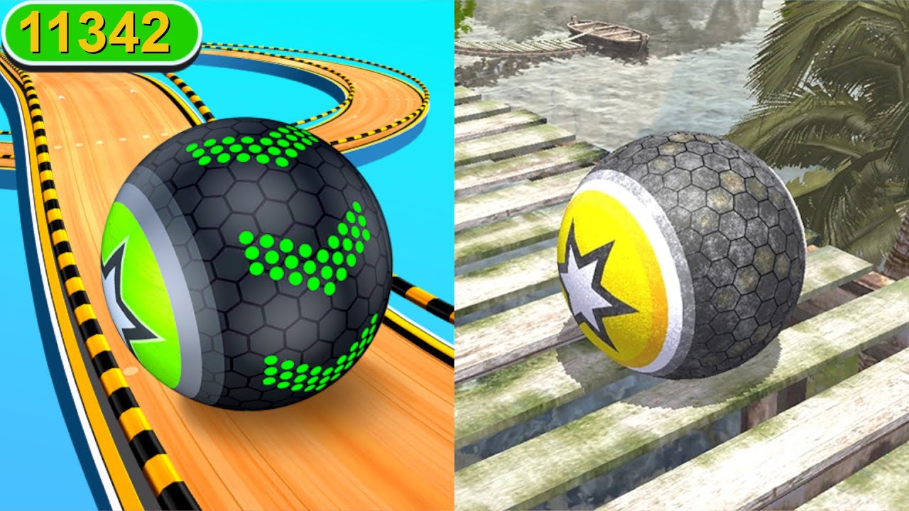 Going Balls Funny Fails, All Levels 11342 Vs Rollance Adventure Balls Android, iOS Gameplay