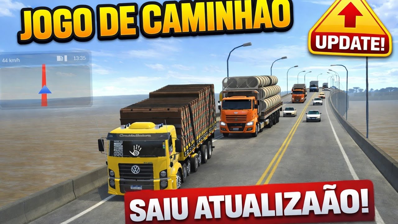 Saiu mais uma Atualização do Global truck online não sei o que veio nessa atualização 