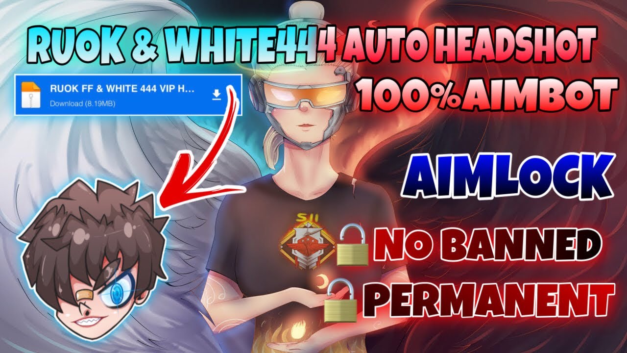 Auto-Headshot Config File‼️free fire aimbot + aimlock🎯‼️Ruok ff & white 444 - Permanent Config File