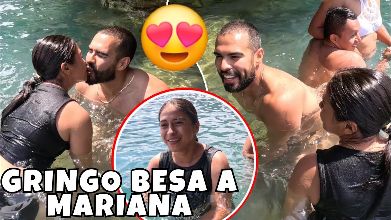 Impactante😍Gringo Muy Guapo Llegó A Buscar Y Besó A Mariana! 