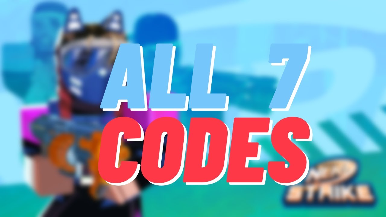 ALL 7 CODES Nerf Strike | Roblox 2021