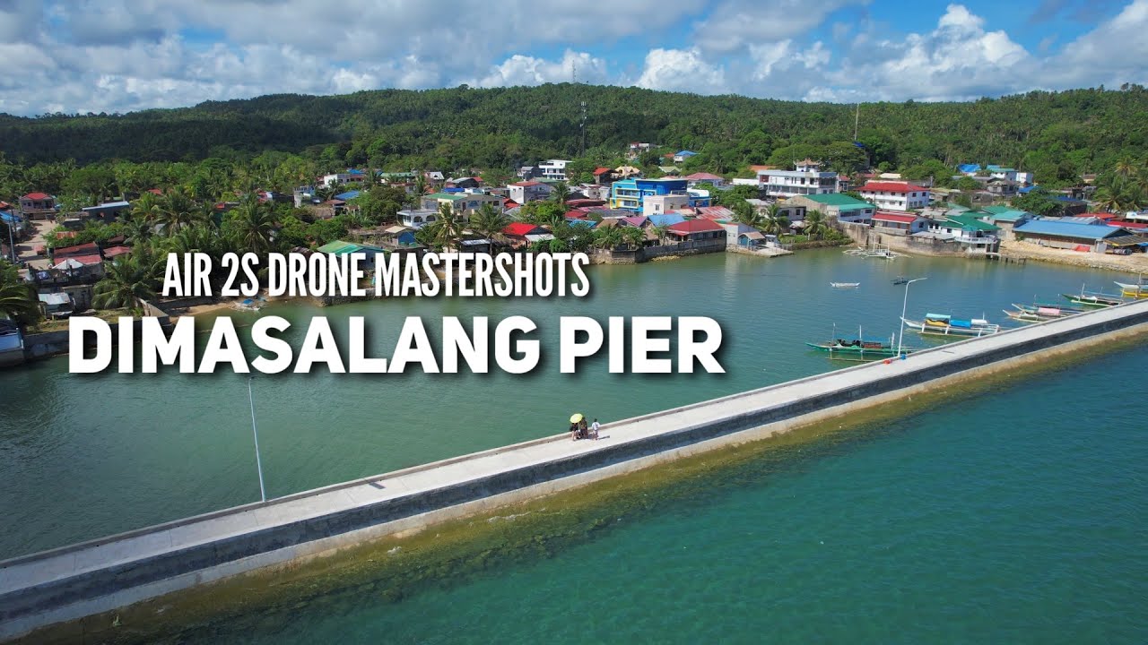The New Pier of Dimasalang - A DJI Air 2s Drone Mastershots