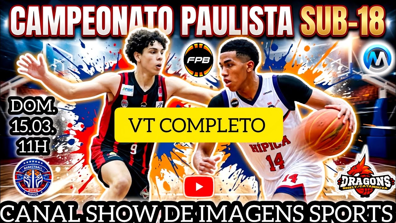 #VT - CAMPEONATO PAULISTA U18 HÍPICA (100) X (39) CATANDUVA - 15.03.26