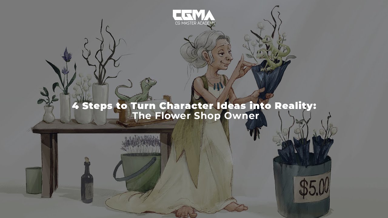 4 Steps to Turn Character Ideas into Reality: The Flower Shop Owner