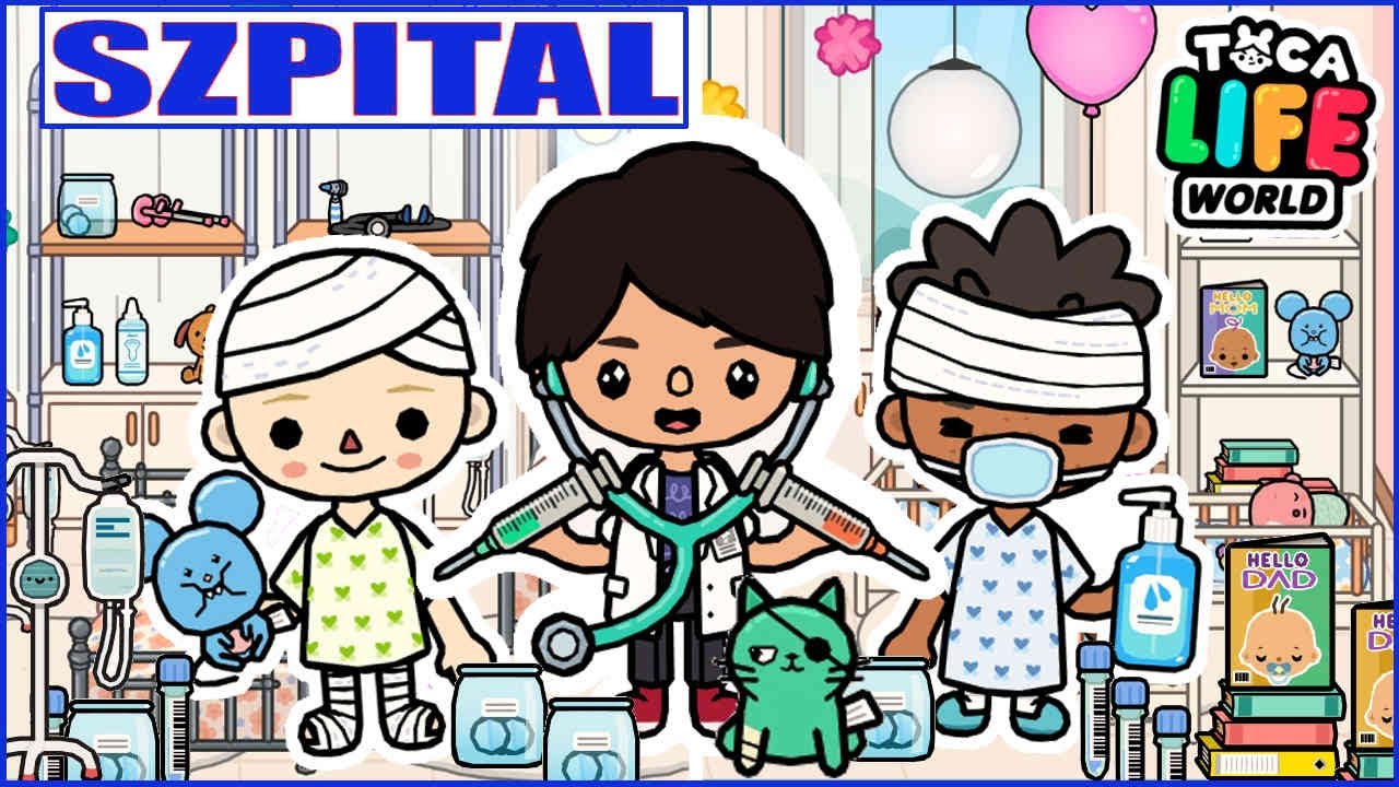 TOCA LIFE WORLD #123 BUDUJE SZPITAL dla PACJENTÓW #tocaboca #tocahospotal