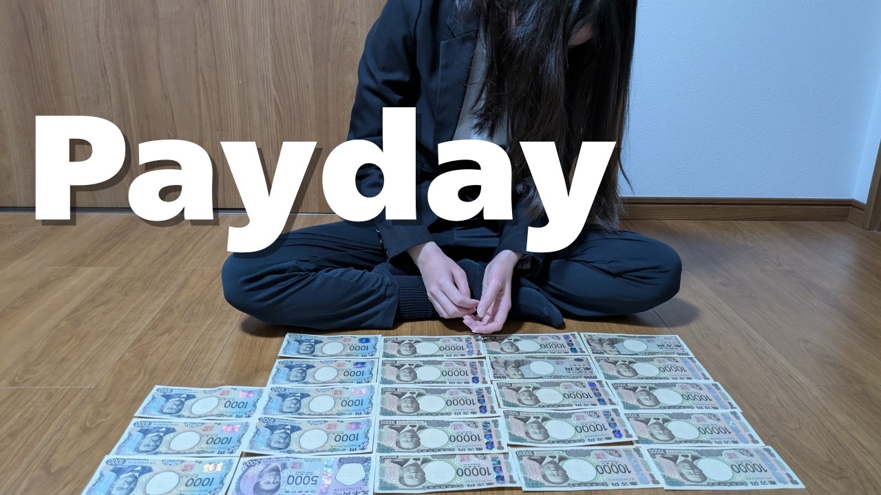 Low-Salary Japanese Worker’s Payday (No Bonus) | 24-Year-Old Woman: How Much I Earn and What I Eat
