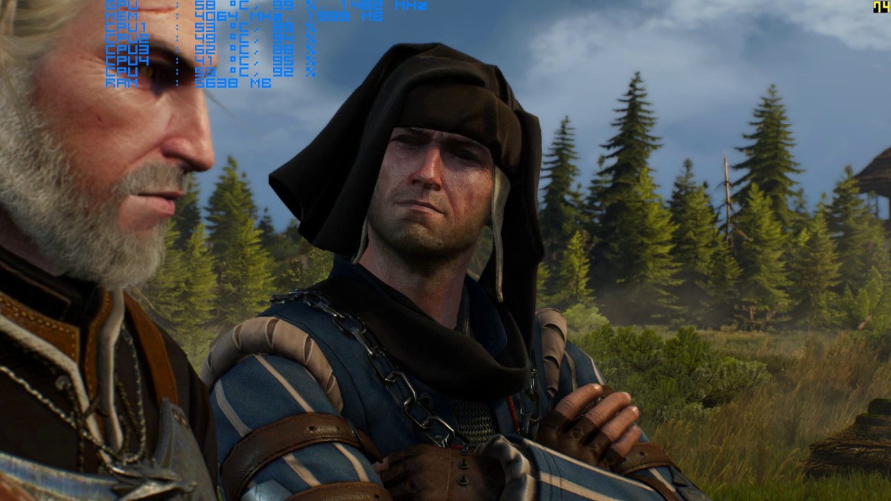The Witcher 3 i5 3470 asus strix gtx970