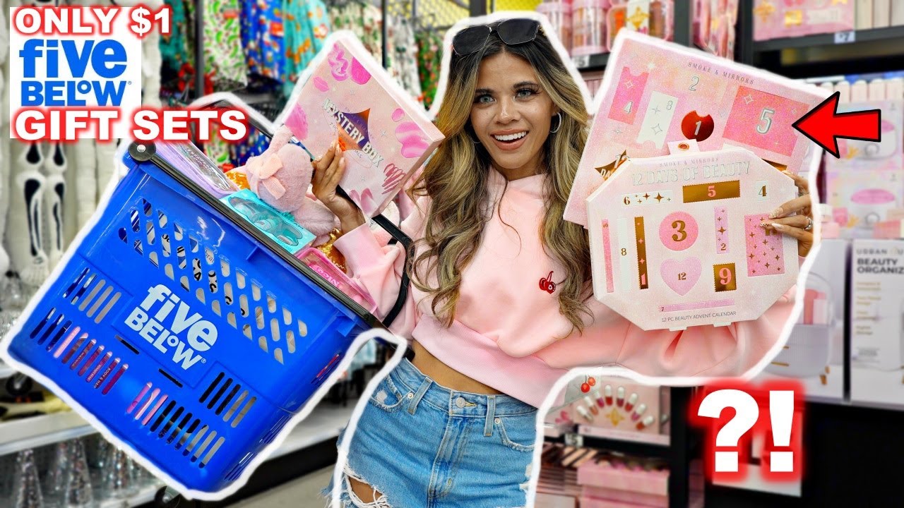 FIVE BELOW NEW FINDS SHOPPING SPREE! EARLY CHRISTMAS DEALS