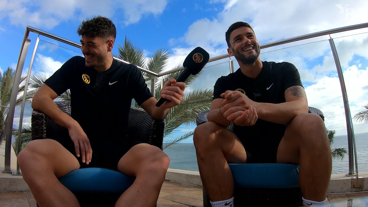 Filip Ugrinic und Loris Benito interviewen sich gegenseitig