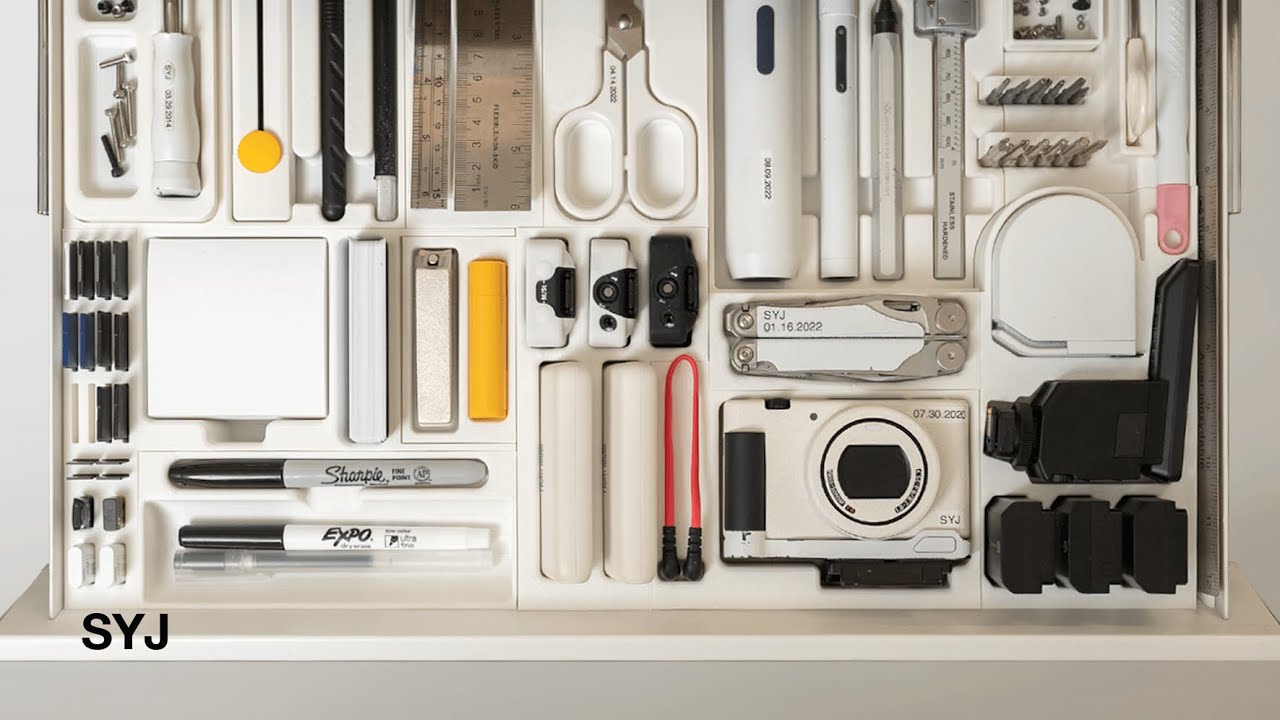Organizing my Drawer with 3D Printing - Dream Setups #1