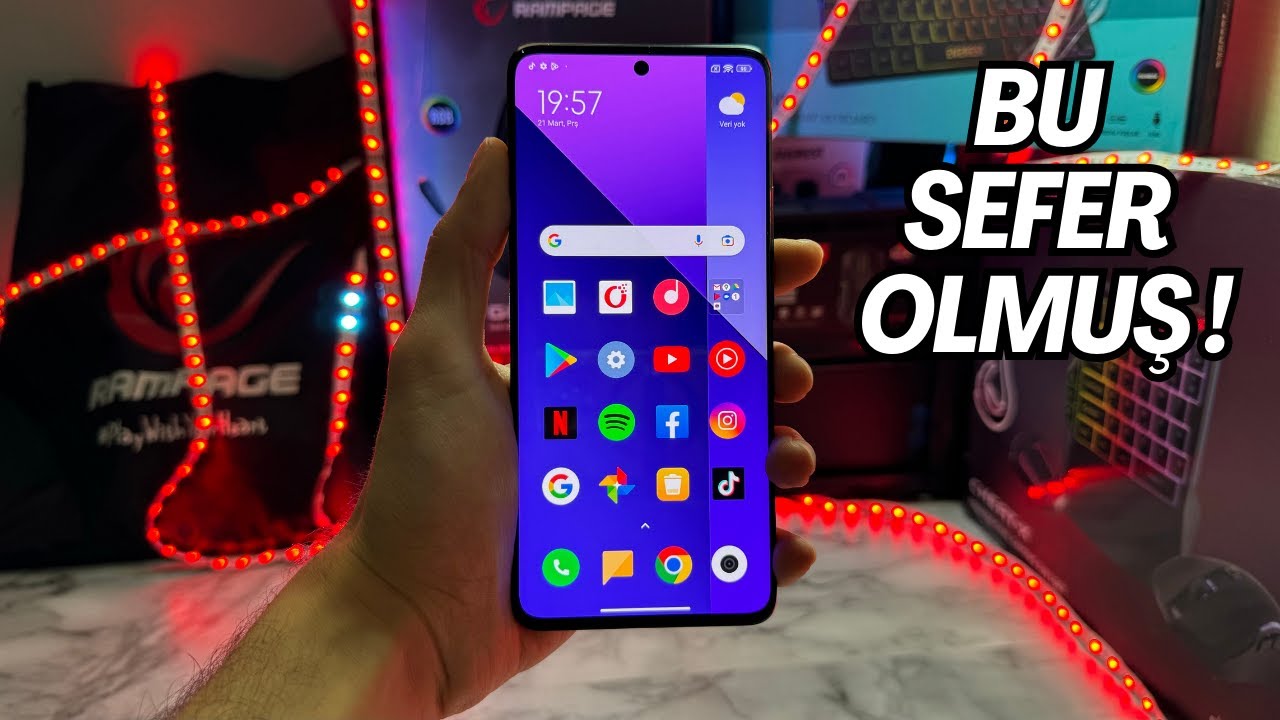 BU NASIL ORTA SEGMENT ! | 12 GB RAM & KAVİSLİ EKRAN | REDMİ NOTE 13 PRO PLUS
