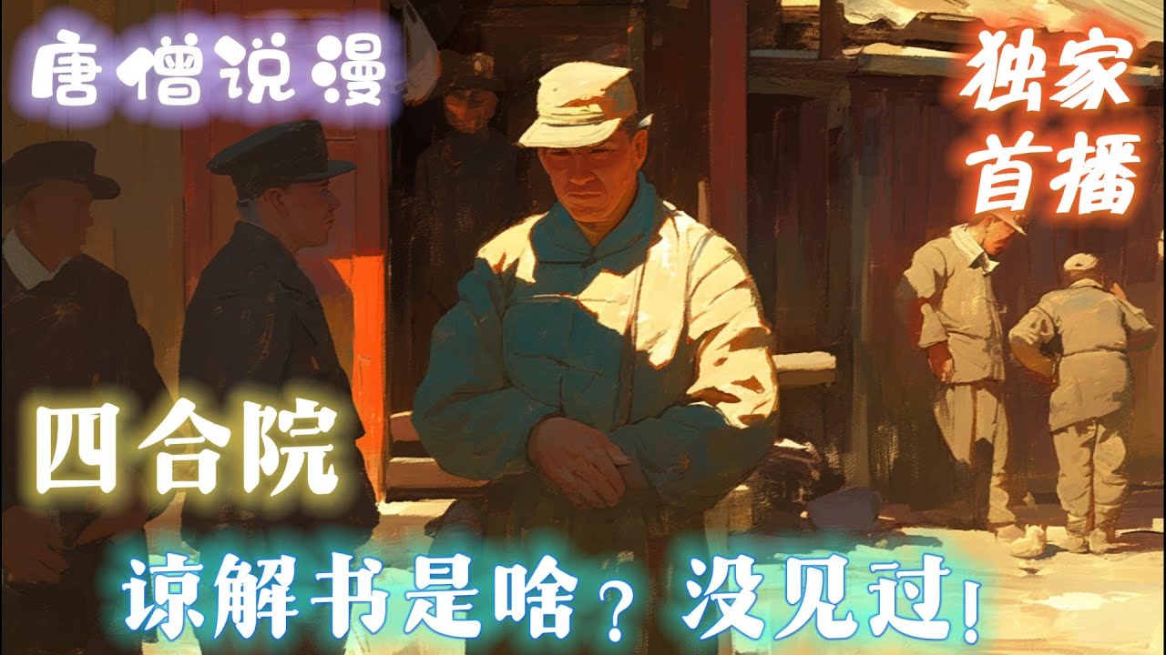 《四合院：諒解書是啥？沒見過！》吴天一觉醒来，穿到四合院空间，神级，抠门系统！ 老看到四合院出谅解书，但他来了之后怎么一次都没见过！#穿越 #有聲書 #有聲小說  #有声小说#四合院#小說 #漫畫小說
