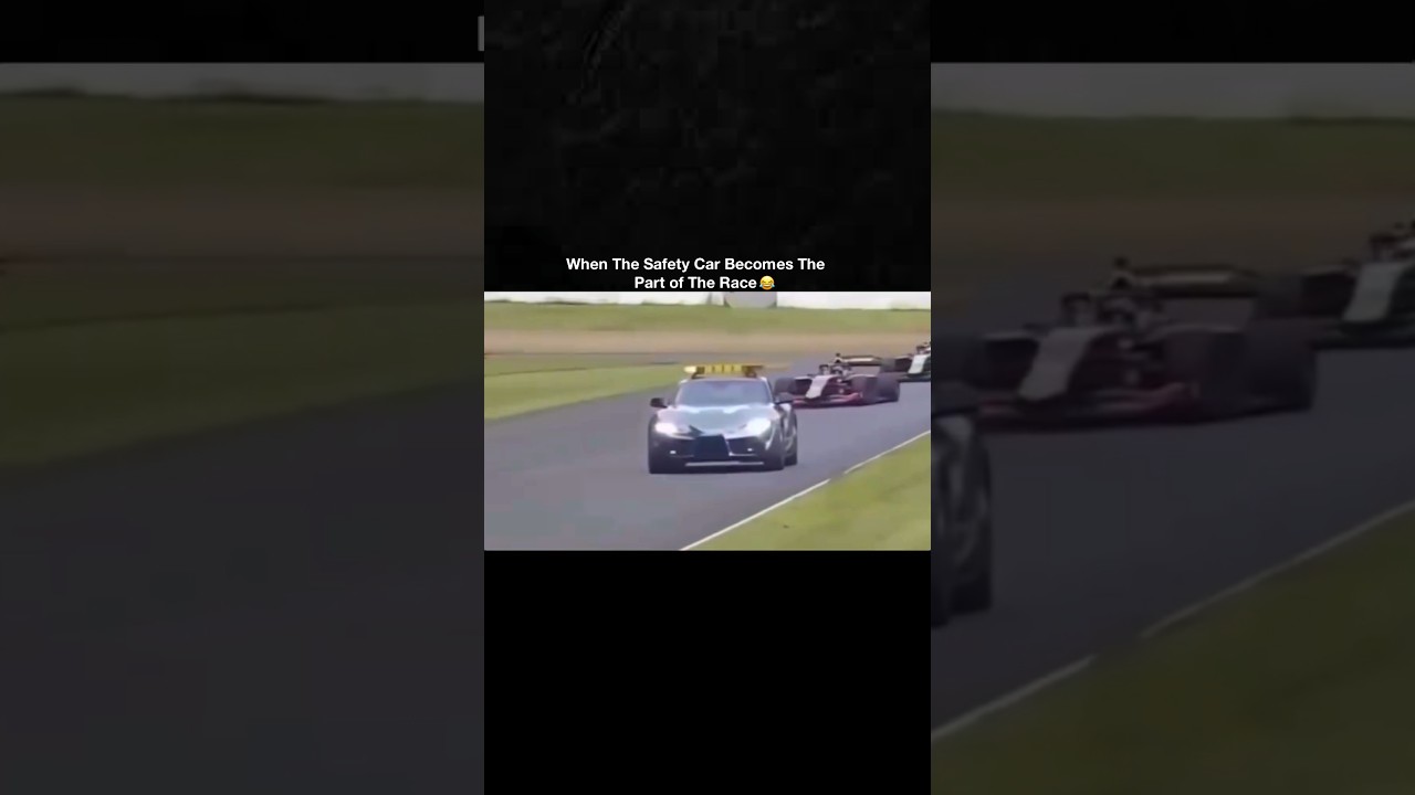 The Safety Car Joins The Race!😂 | 