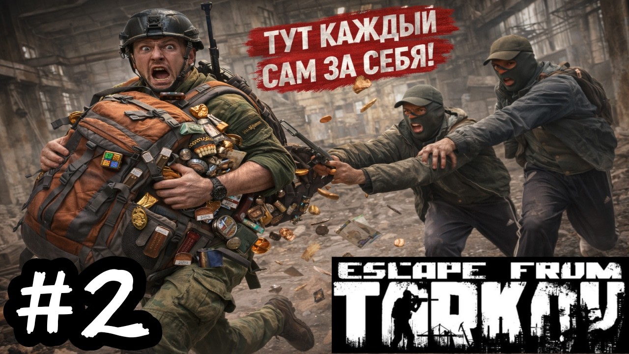 БУДЬ ЭГОИСТОМ, НЕ ОТДАВАЙ НИКОМУ ЛУТ | Escape from Tarkov Тарков #2