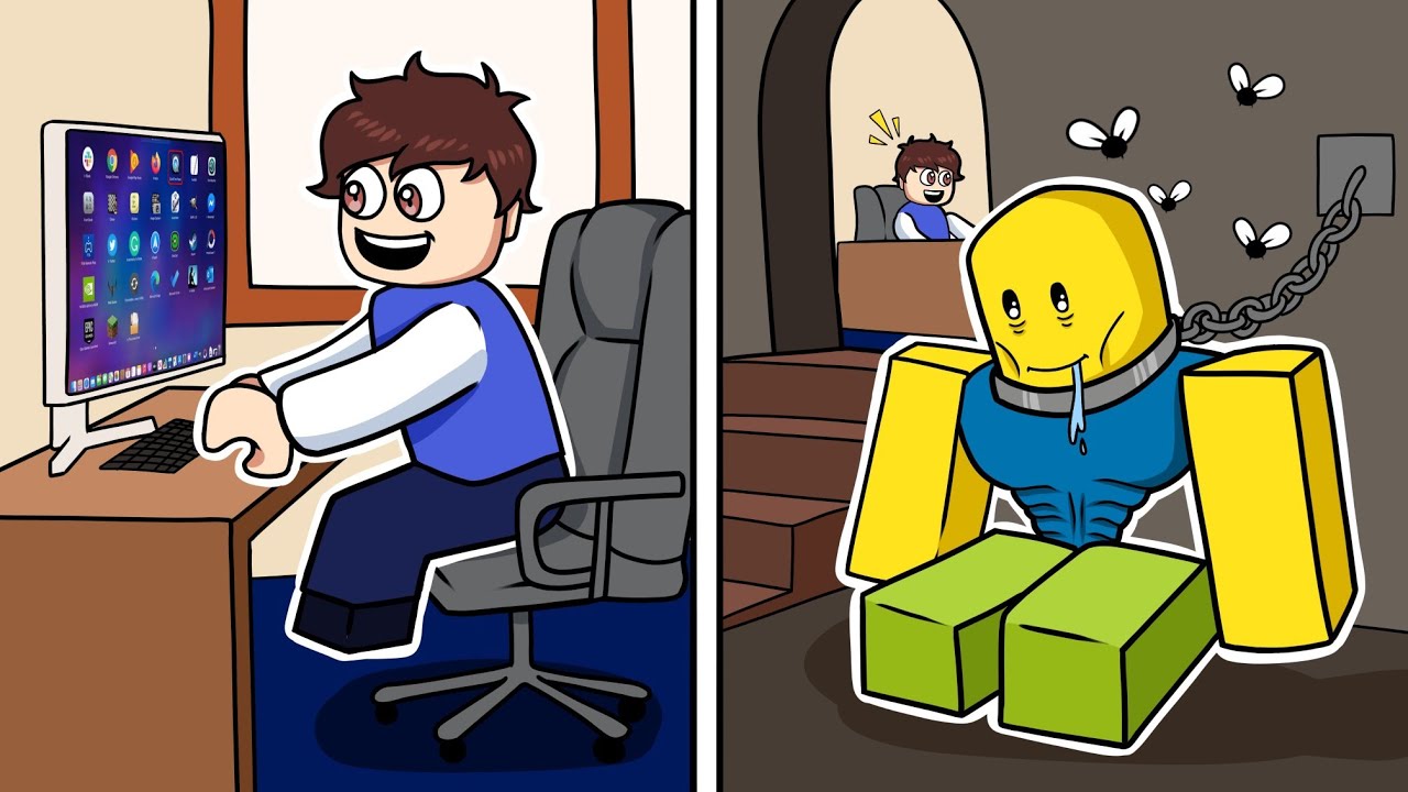 CUIDA al NOOB en ROBLOX
