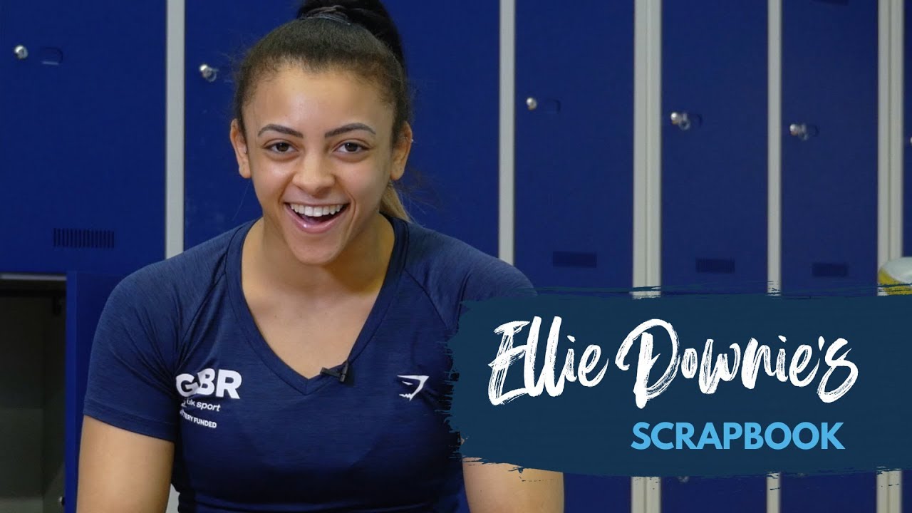 Ellie Downie's gymnastics scrapbook