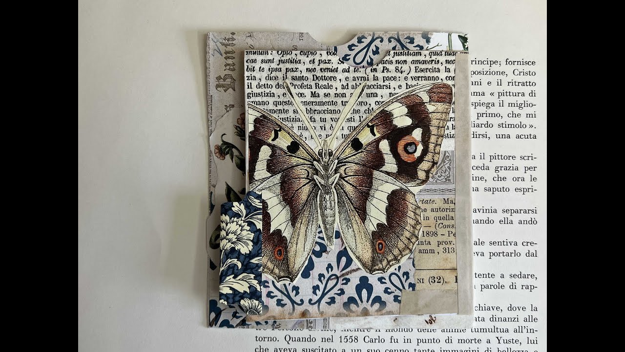#the100dayproject | recycled envelope pockets with flip by  @Wendy's Journal Adventure   | DAY 29