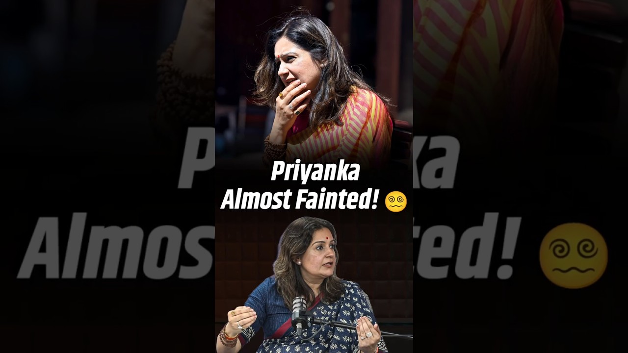 &ldquo;I Was Almost Close to Fainting&hellip;&rdquo; Priyanka on 'Vote Chori' Protest