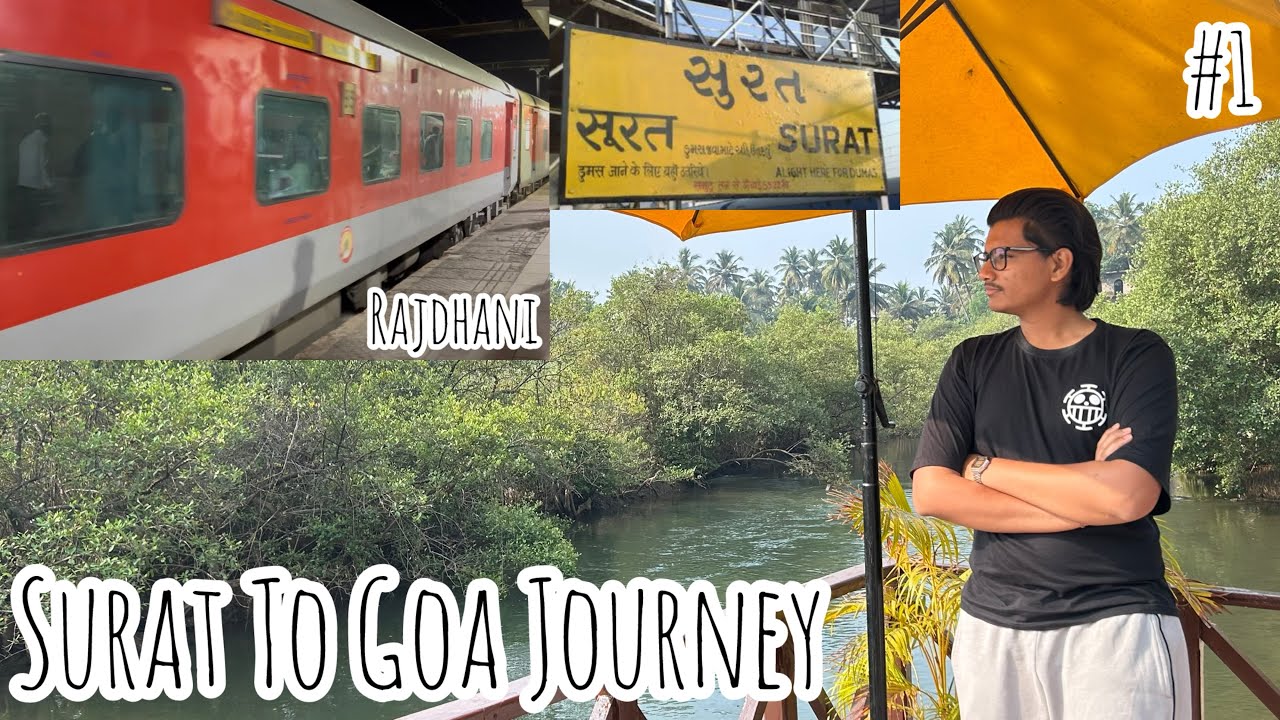 Surat to Goa Journey Vlog✨ | Ep 01 | Alien Aryan |