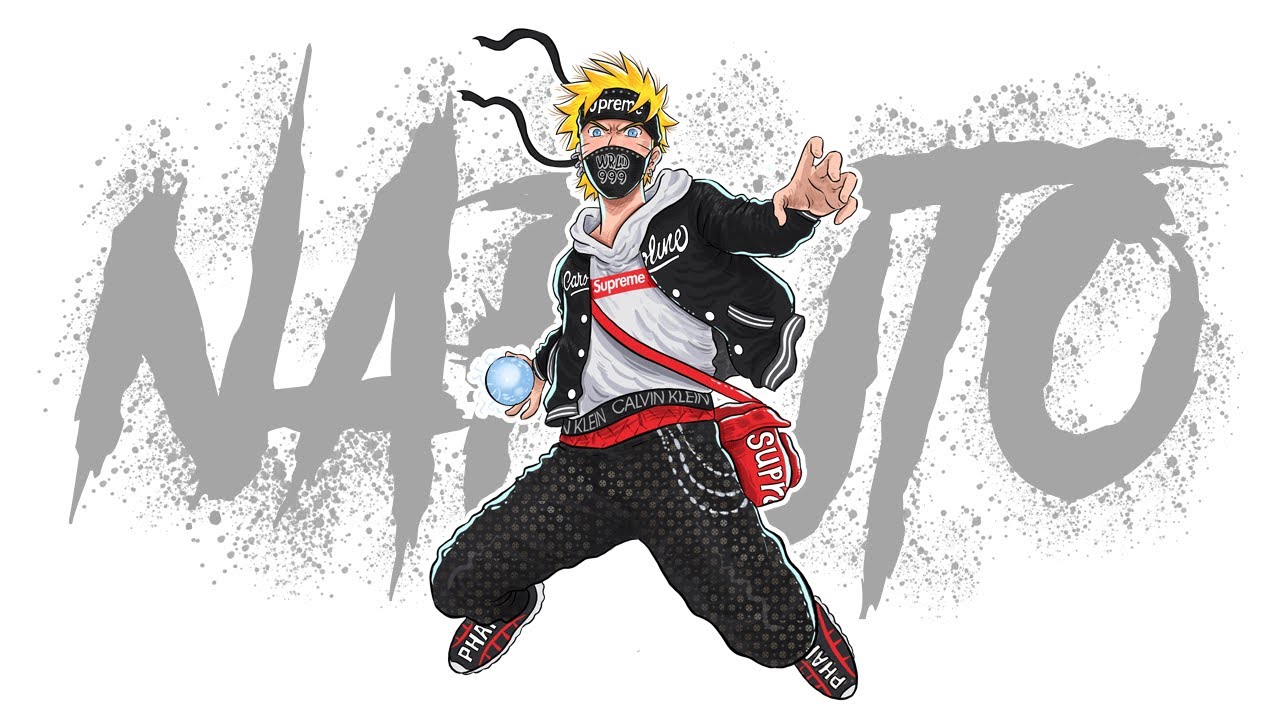How to draw Naruto Hypebast Easy Trick