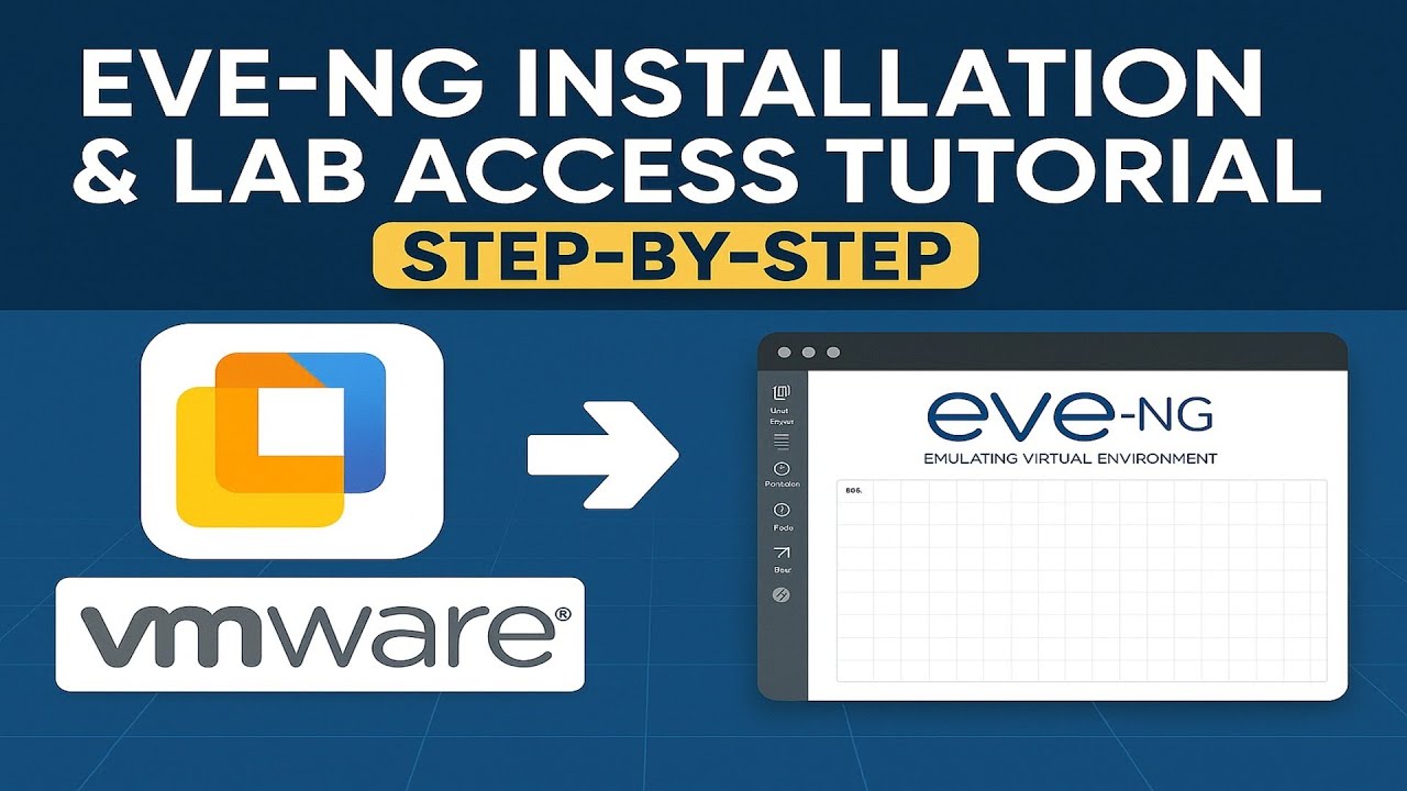 EVE-NG Installation & Lab Access Tutorial (Step-by-Step) | Ethica