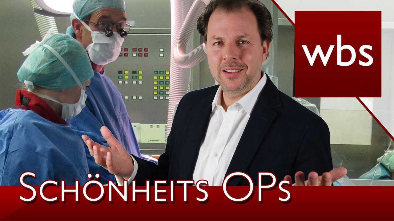 Schönheitsoperationen dürfen nicht mit vorher nachher Bildern beworben werden | Kanzlei WBS