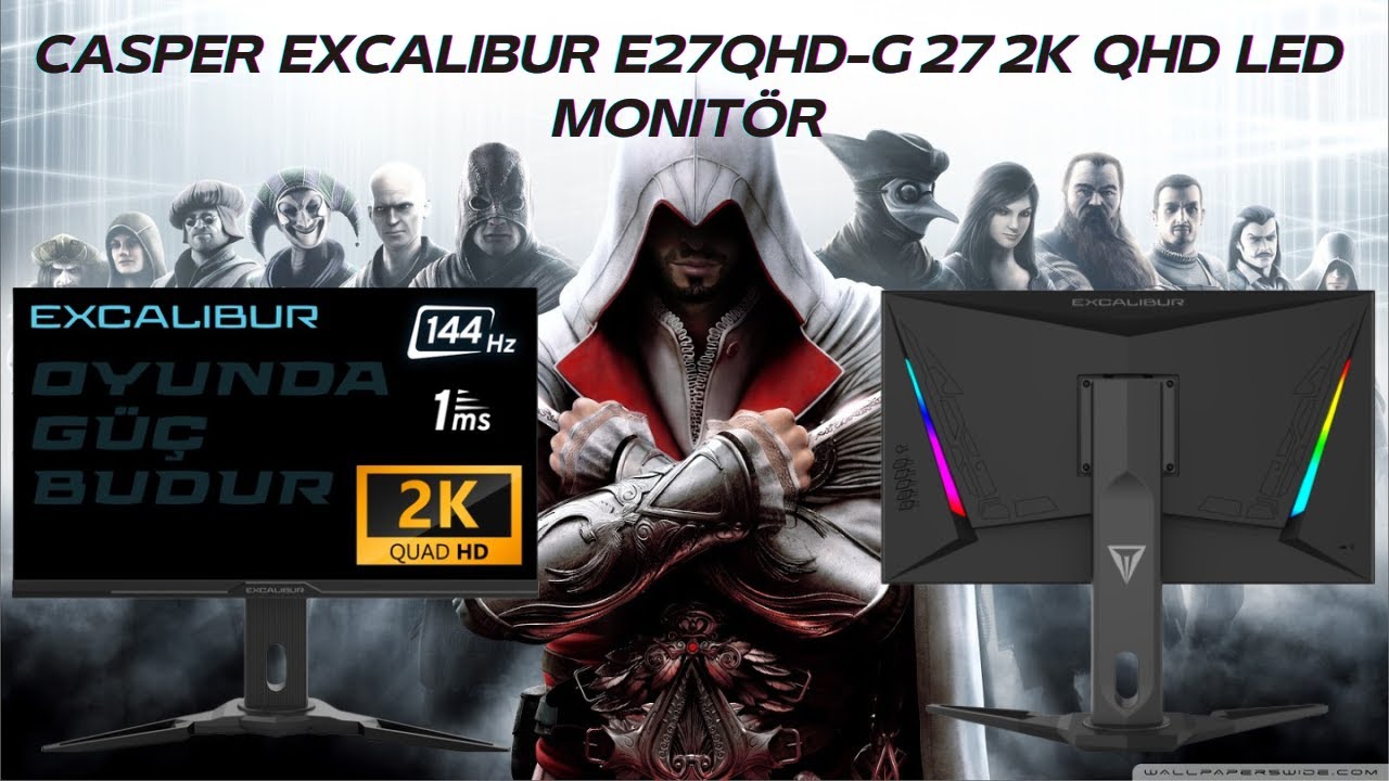 Casper Excalibur E27QHD-G 27 2K QHD LED Monitör İncelemesi..