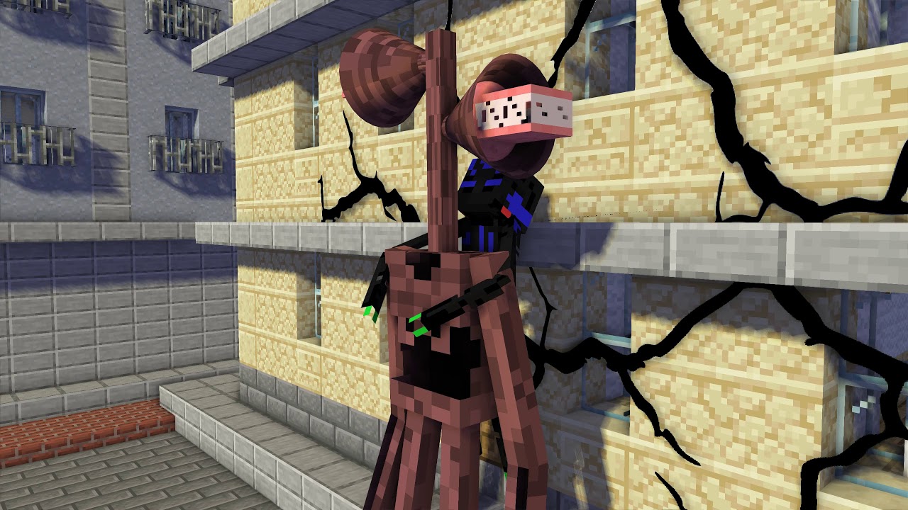 Siren Head vs Anomaly 071 - Minecraft Animation
