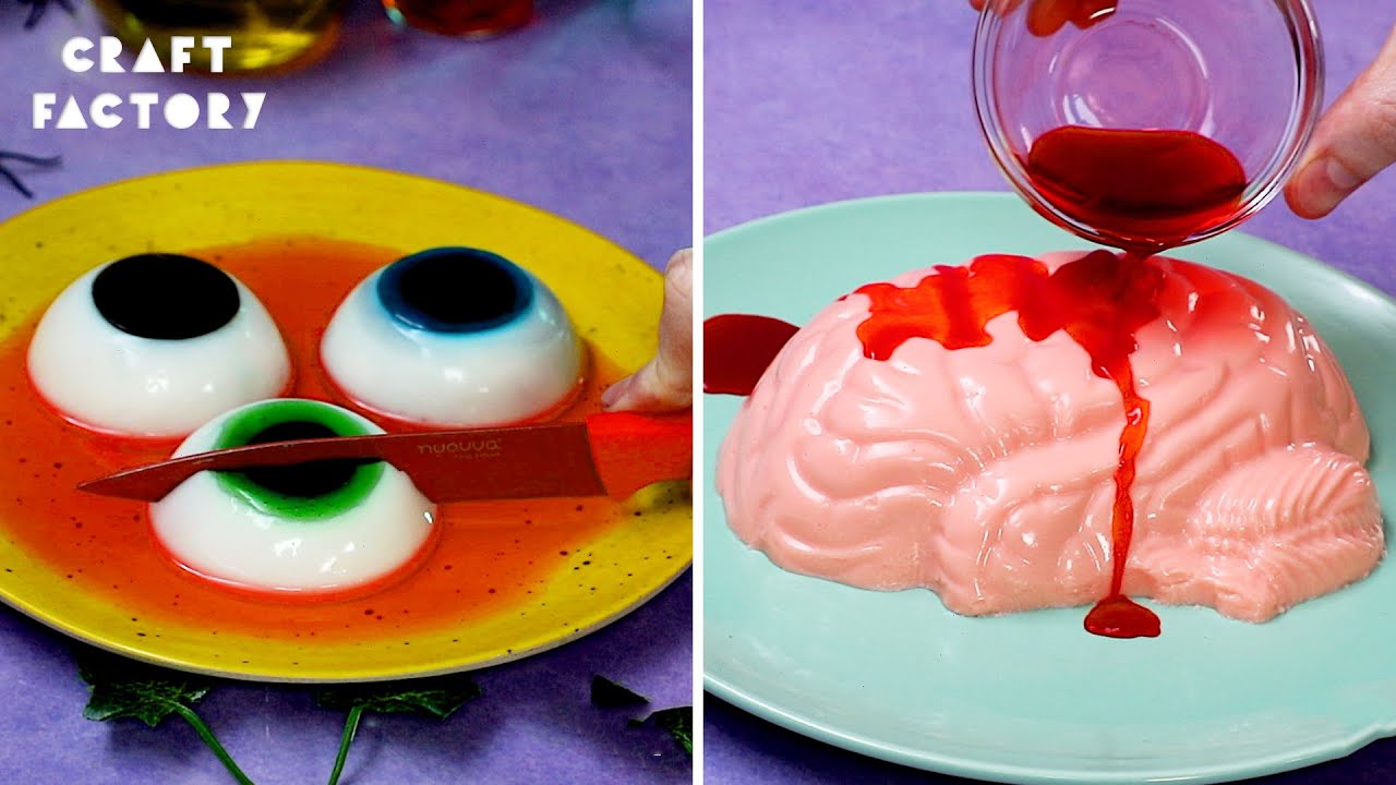 How To Make Halloween Jelly Crafts