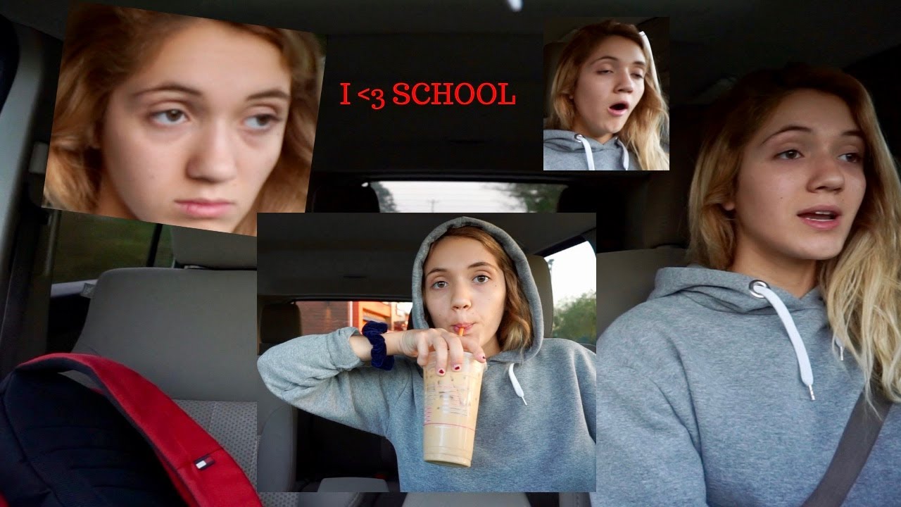 Drive with me to school on the struggle bus