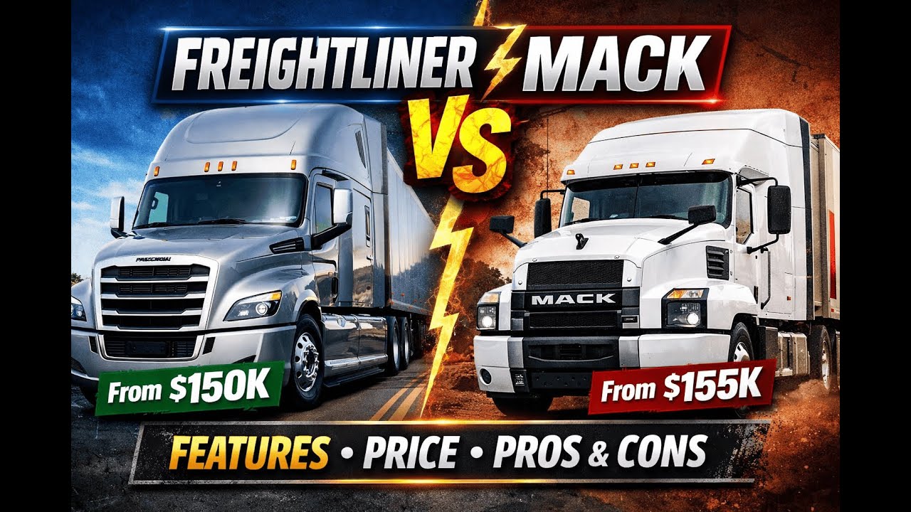 Freightliner vs Mack: Which Semi Truck Is REALLY Worth the Money?
