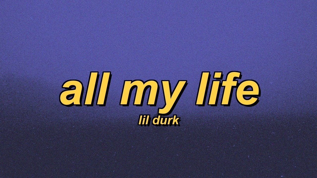 Lil Durk - All My Life (ft. J. Cole) (slowed + reverb + lyrics)