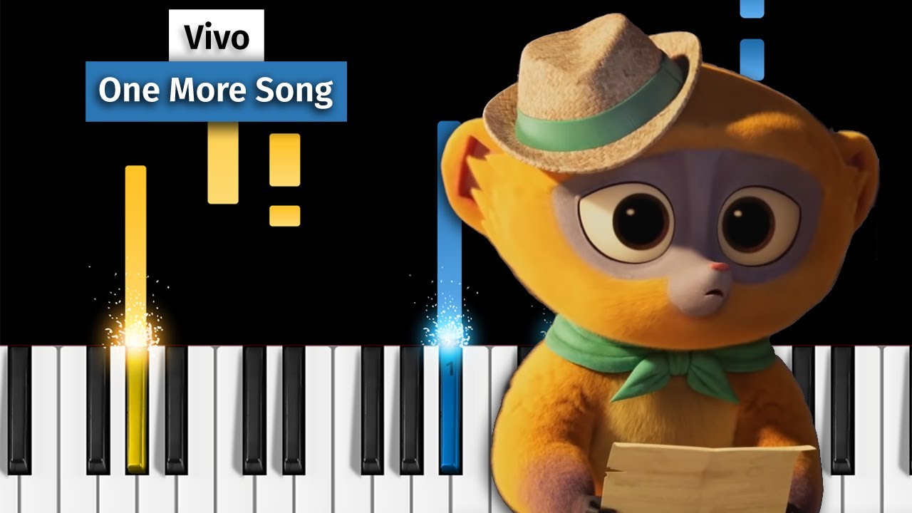 Vivo - One More Song - Piano Tutorial