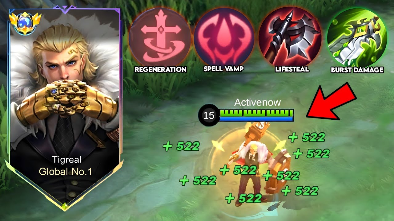 TIGREAL FIGHTER BEST GUIDE TO RANK UP FASTER IN 2024 (recommended build and emblem)
