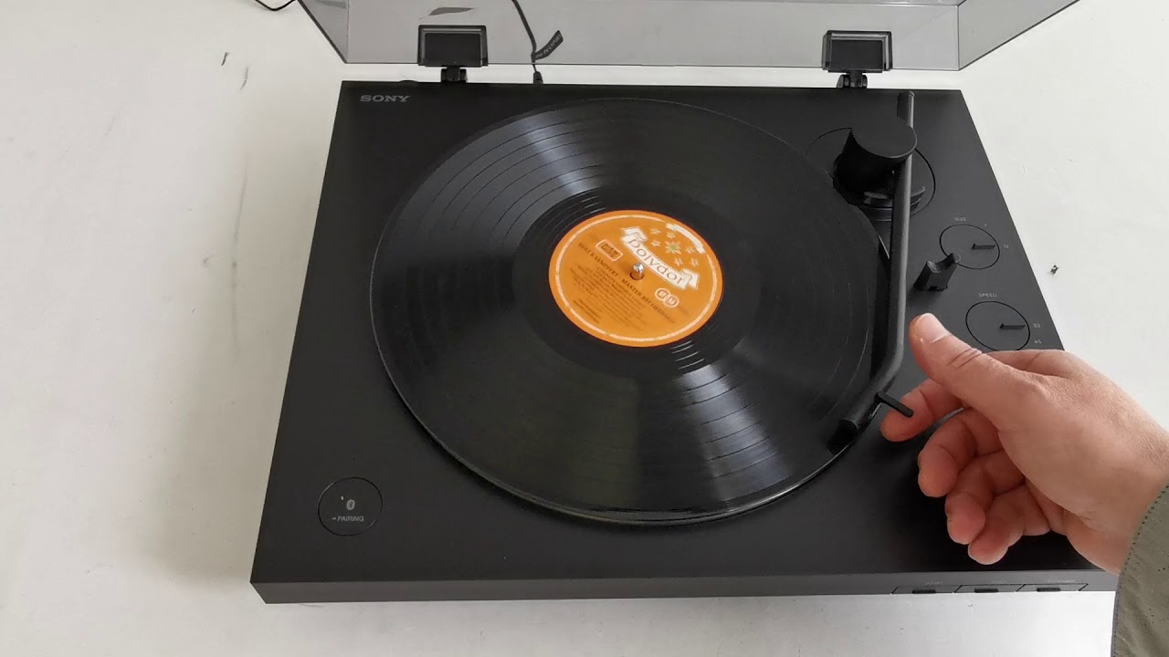 Sony PS-LX310BT hands on | streaming to JBL Flip 5