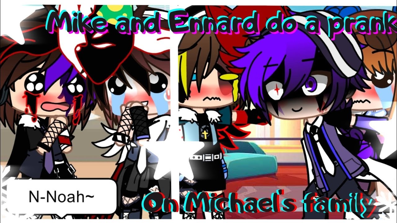 | Michael and Ennard do prank on Michael's family | EnChael | Afton Family |
