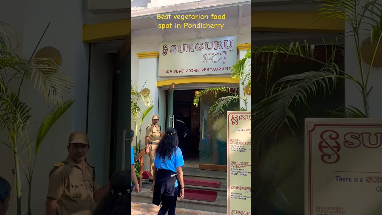 Surguru Restaurant, Pondicherry #shorts #shortsfeed